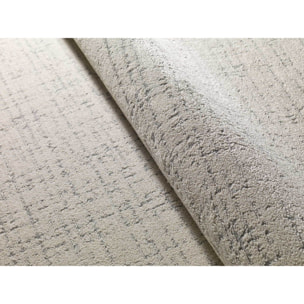 HL-NATURAL Alfombra con texturas neutras de pelo corto en color crema, varias medidas disponibles