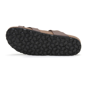 SANDALIA BABUNKERS MARRON