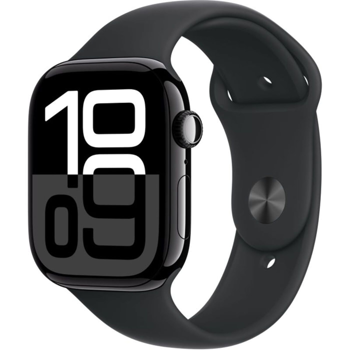 Montre connectée APPLE WATCH Serie 10 42mm Alu/Noir S/M