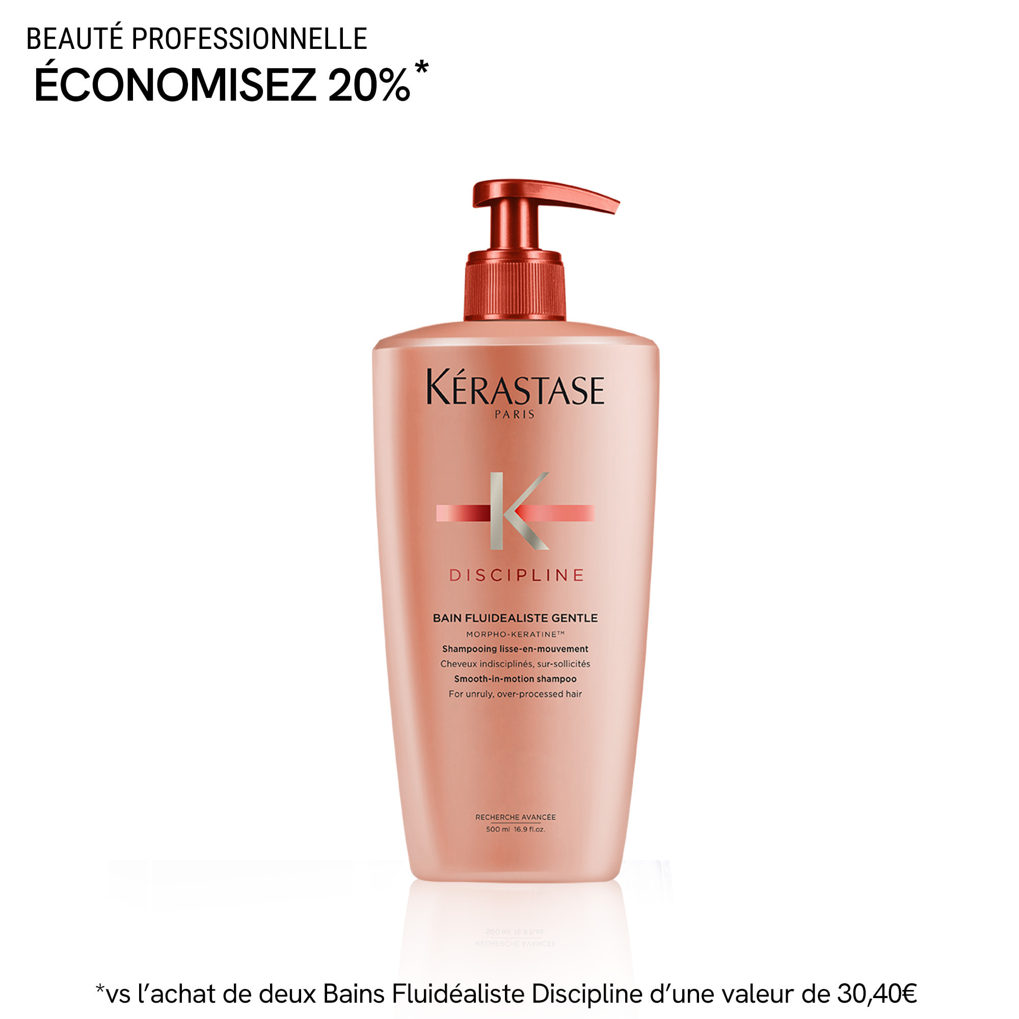 Shampoing Bain Fluidéaliste Discipline 500ml