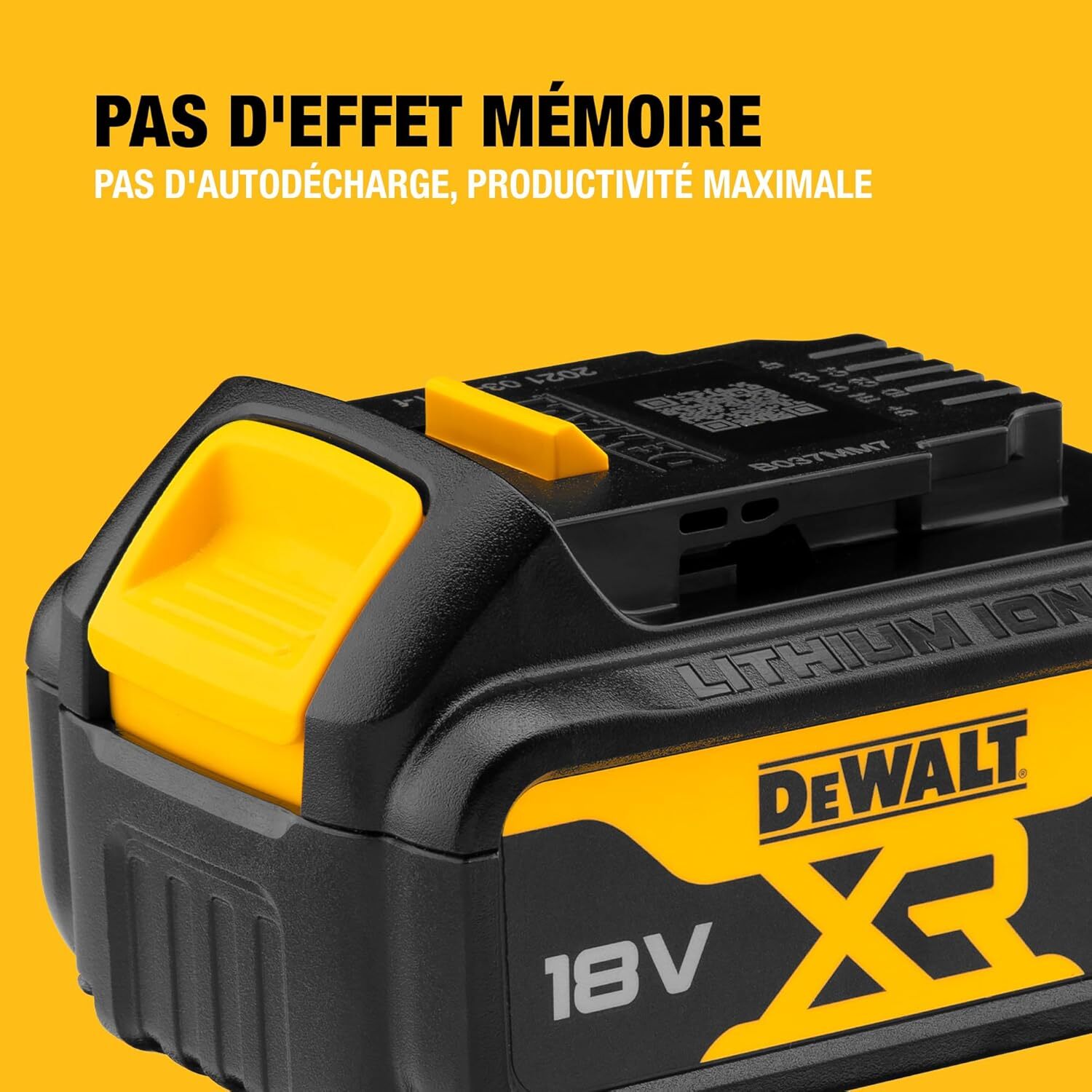 Batterie XR 18V 4 Ah Li-Ion - DEWALT - DCB182-XJ