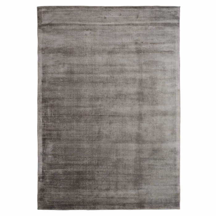 Tapis artisanal doux et soyeux tufté main en viscose