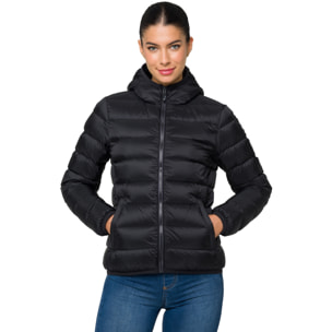 Piumino Hot Buttered Chloe 100% piuma d'oca Nero