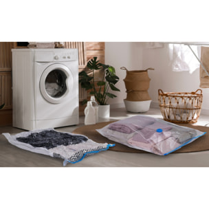 Housses sous vide + pompe - Lot de 12