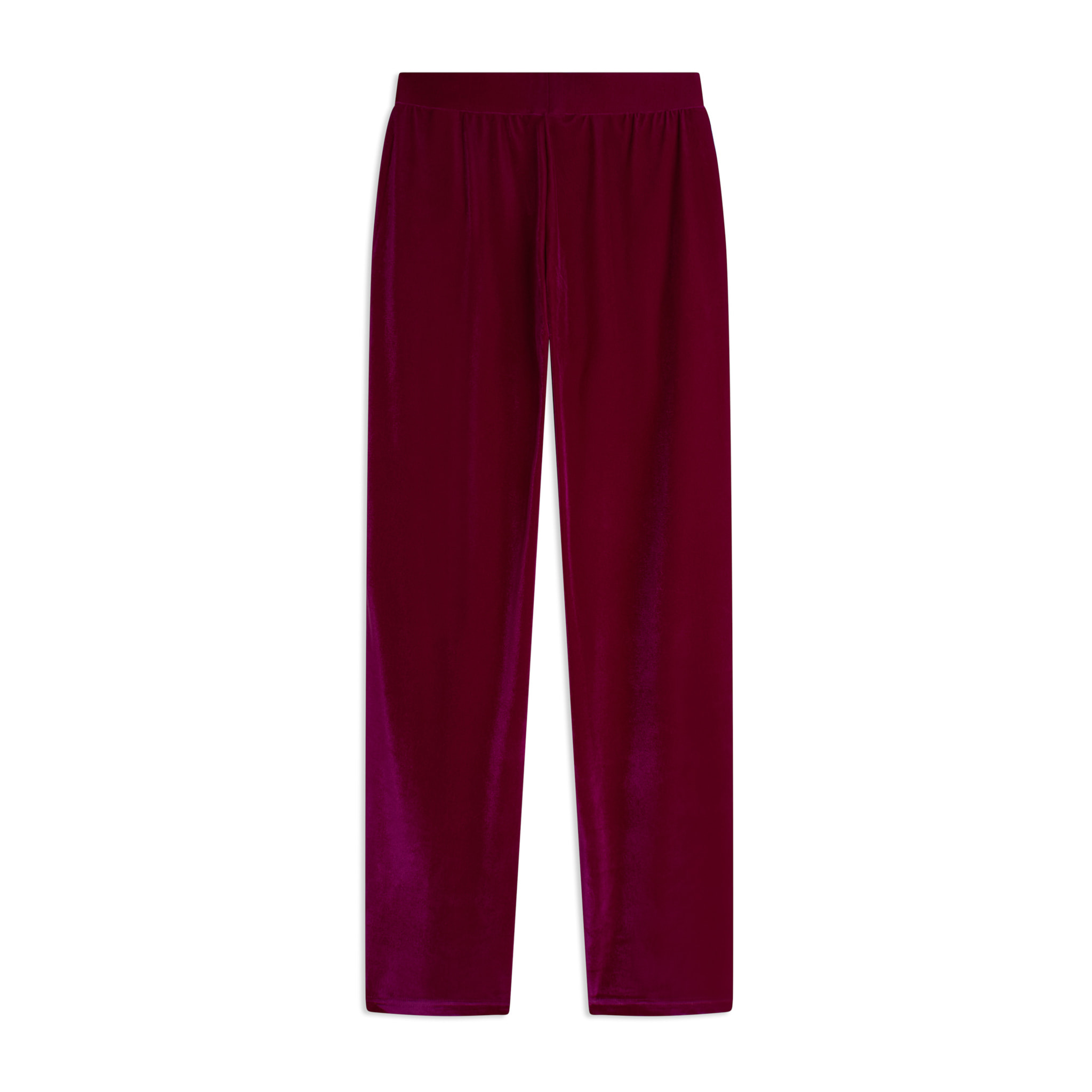 Pantaloni wide leg comfort da donna in tessuto lurex