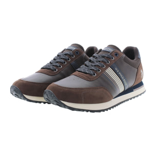 Sneakers U.S. Polo Assn. marrone scuro