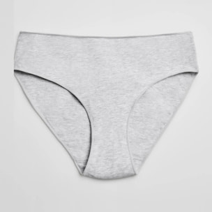 Mutandina di cotone grigio