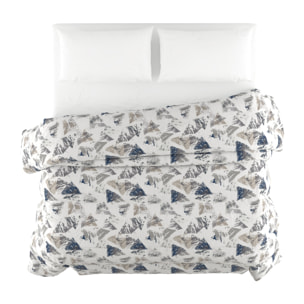 TRAPUNTA BASIC INVERNALE STAMPATA MATRIMONIALE, URBAN GIALLO