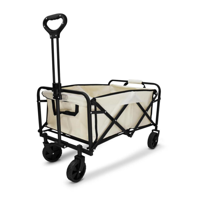 Well Home Carrito para la playa Plegable 73,5x51x92cm