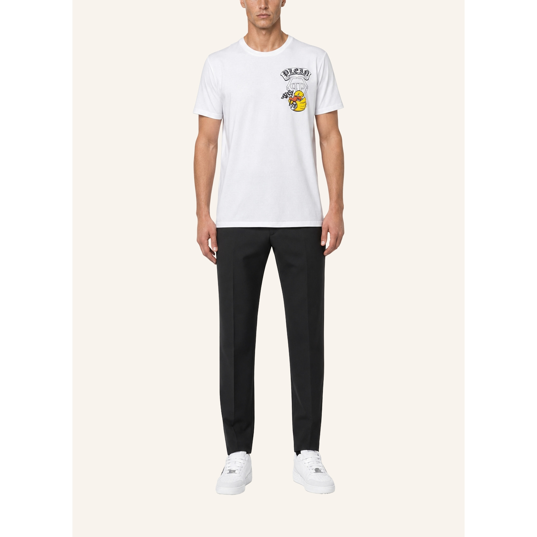 PHILIPP PLEIN T-shirt girocollo a maniche corte DUCK