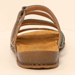 Sandalias N5818 MULTI LEATHER MULTI PIEDRA /PANGLAO color Multi piedra