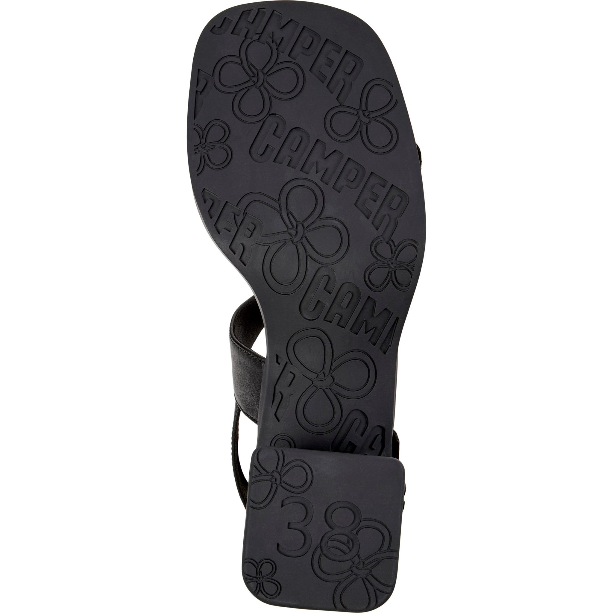Sandali - CAMPER Kora Sandal - Nero - Pelle liscia