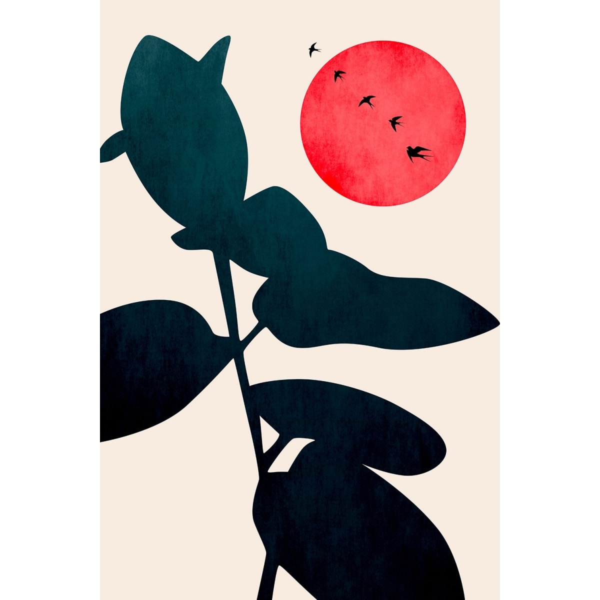 Tableau Coucher de lune Tableau plexiglas