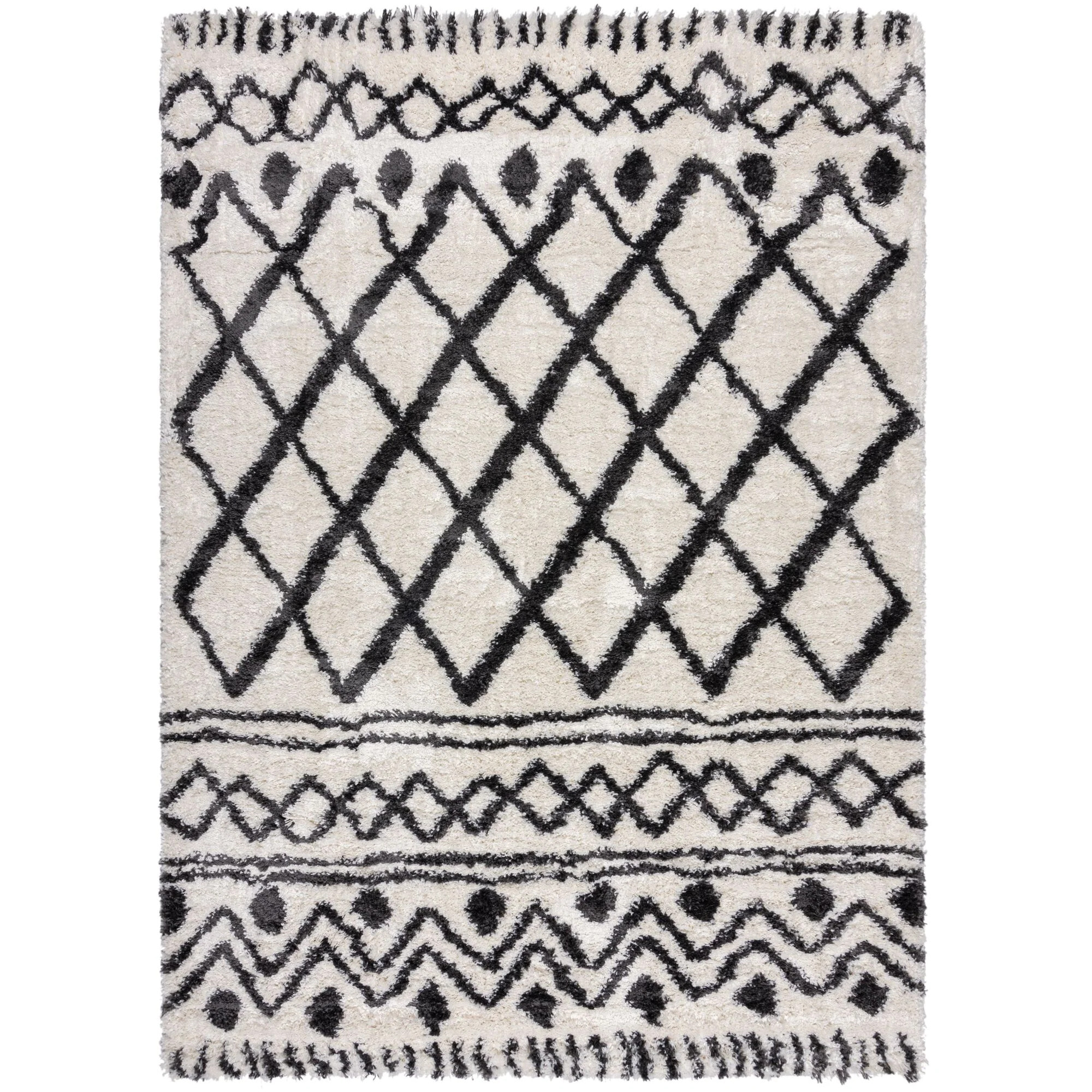 Tapis style berbere SOUK Ivoire
