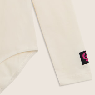 Body Junior a lupetto in cotone stretch