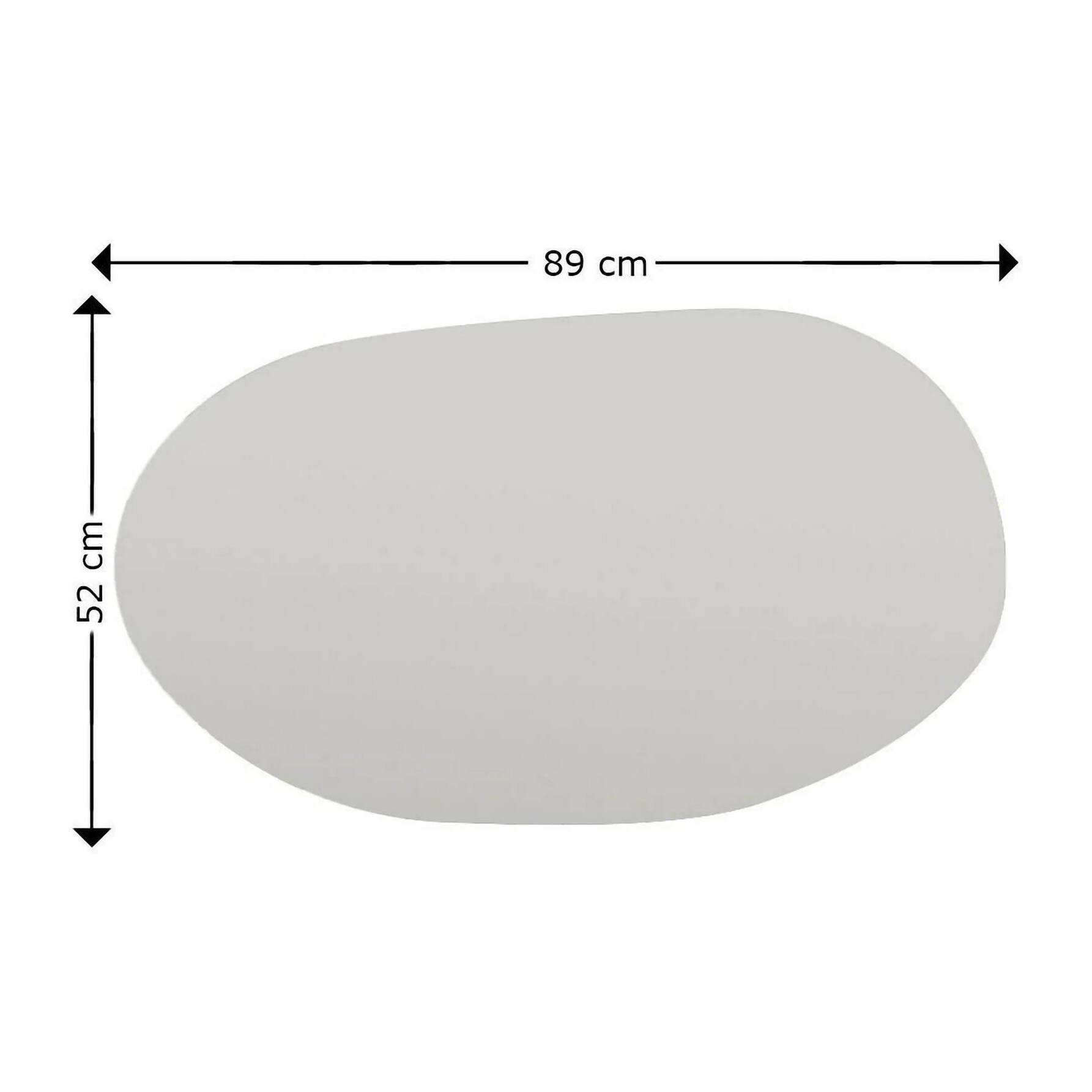 Specchio Dpelos, Specchiera, Articolo d'arredo a muro, Decorazione con specchio, 52x2h89 cm, Nero