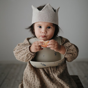 Mushie Babero Silicona Print