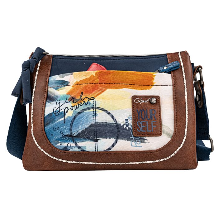 Bolso Bandolera Mujer Skpat Sirmione Azul Marino