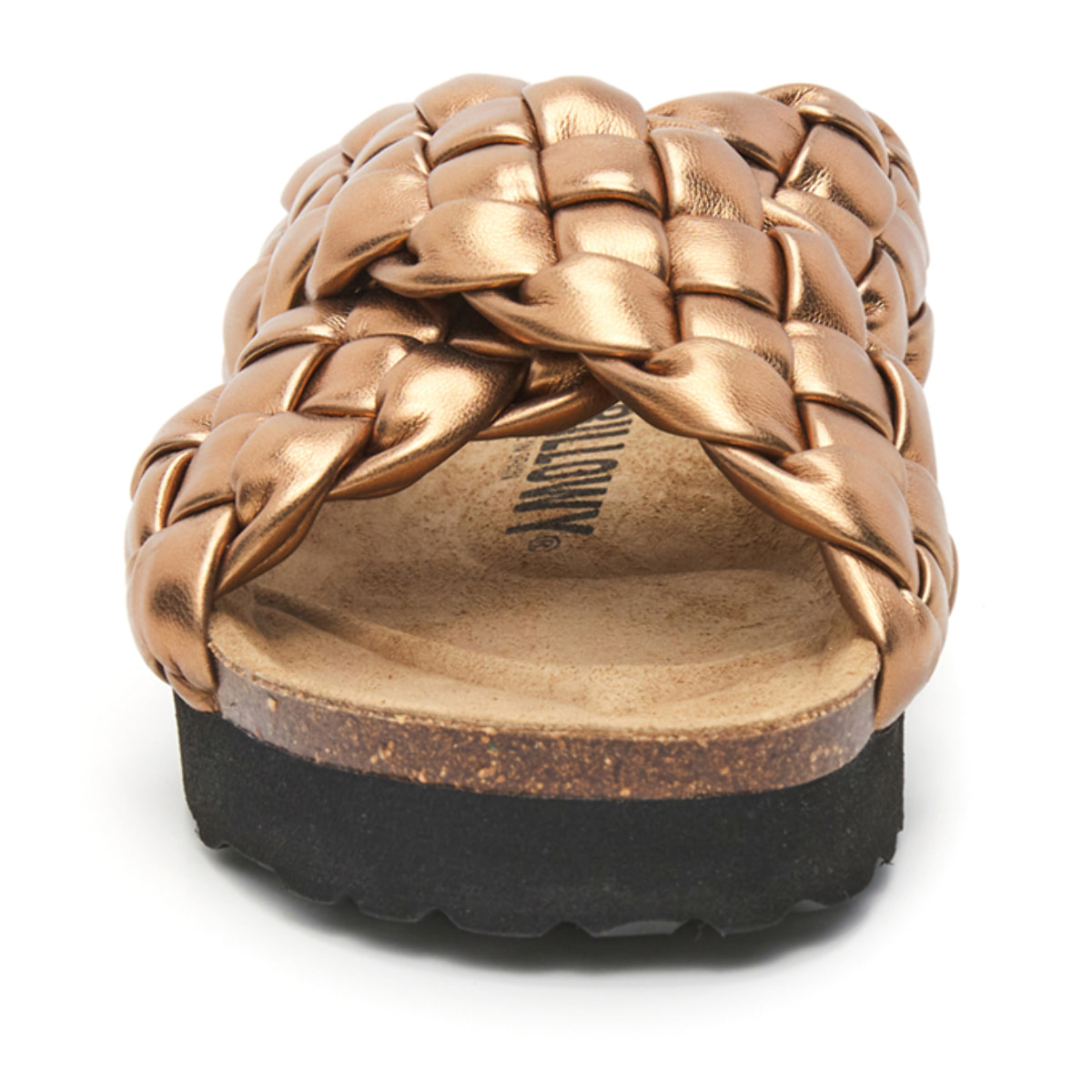 SANDALO CON ZEPPA BILLOWY MARRONE