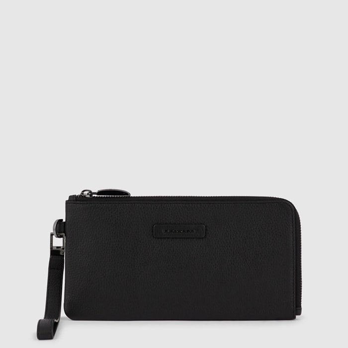Piquadro Pochette con porta carte di credito
