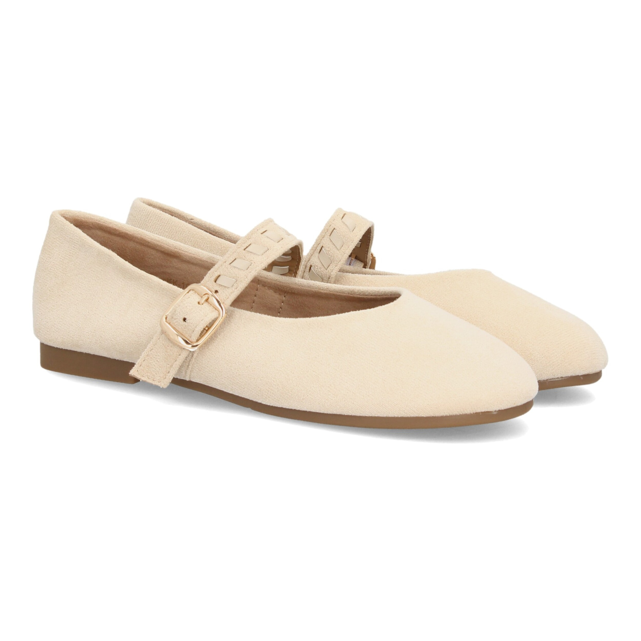 Bailarinas barefoot con hebilla ajustable para mujer