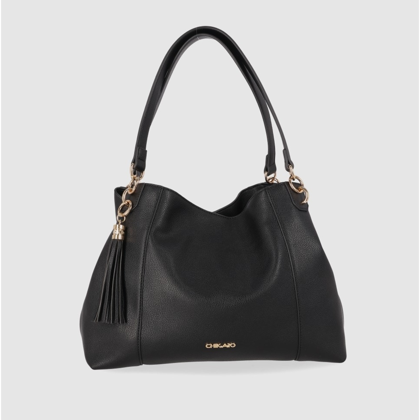 Bolso - Negro - Medida: 36 cm x 27 cm x 14 cm