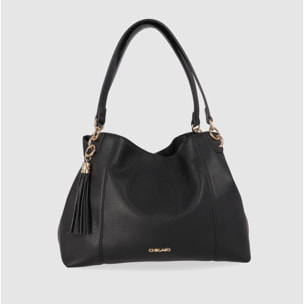 Bolso - Negro - Medida: 36 cm x 27 cm x 14 cm