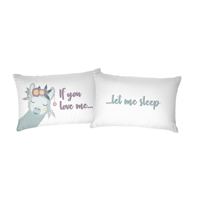 COPPIA FEDERE PRINTED COTONE 21
