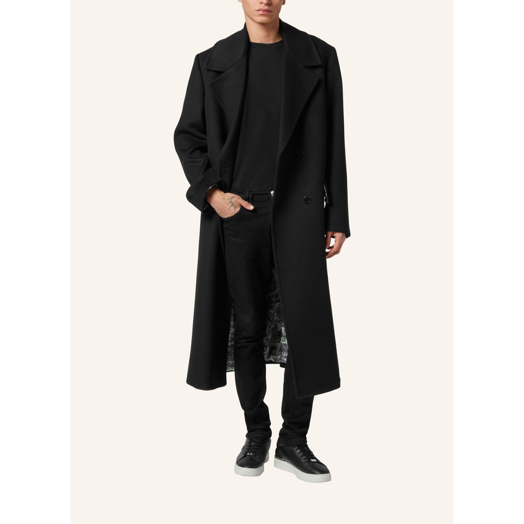 PHILIPP PLEIN COAT LONG DOUBLE B