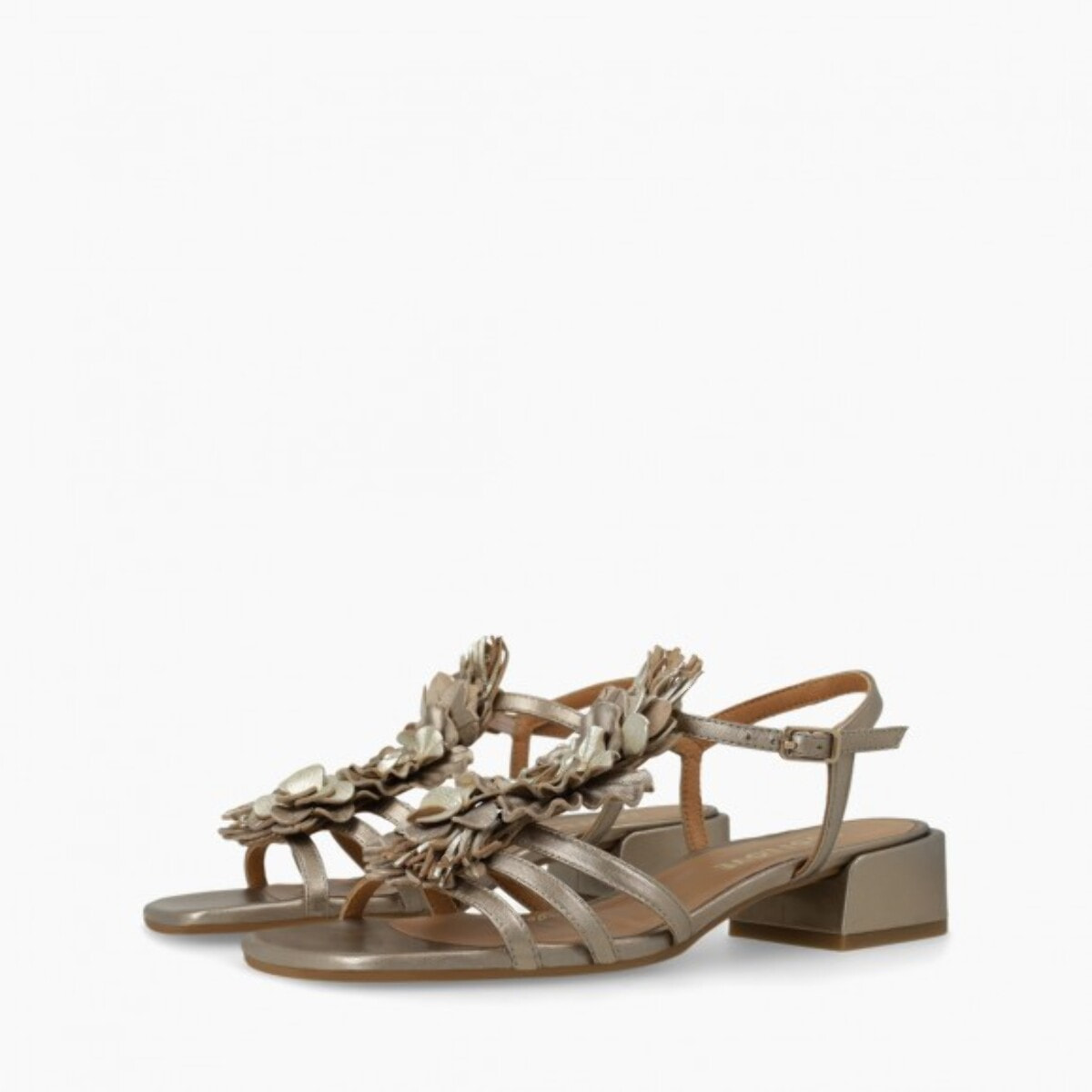 SANDALIAS DORADAS KON5357