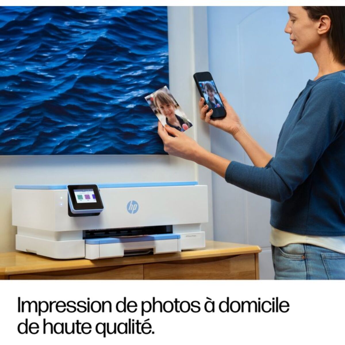 Imprimante jet d'encre HP Envy Photo 7231 éligible Instant Ink