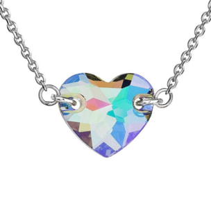 Collar Heart adornado con cristales de Swarovski