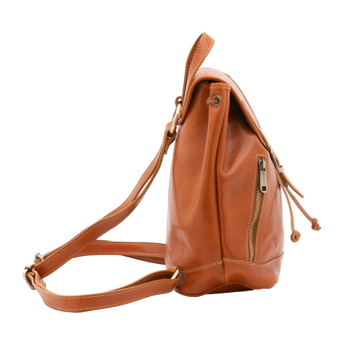 Borsa a spalla da donna - Modello False - Vera pelle - 20.0 x 29.0 x 14.0 cm