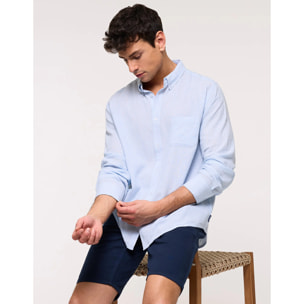 Camisa Manga Larga Azul - Yakari