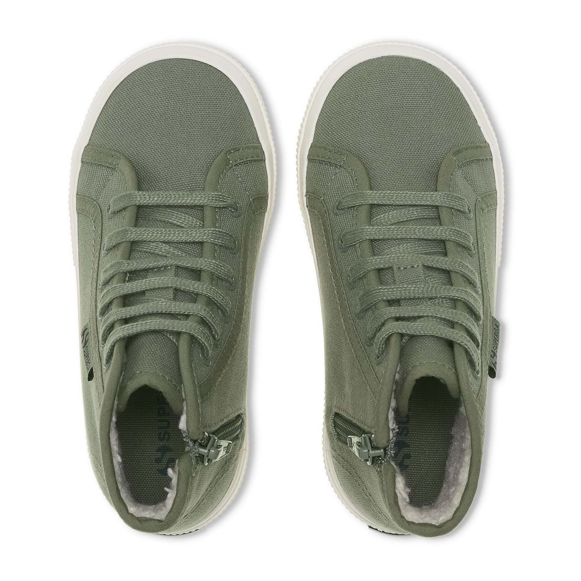 Le Superga Bambino/A Verde 2709 KIDS WATERPROOF COTTON