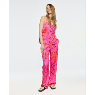 Top canotta stampato