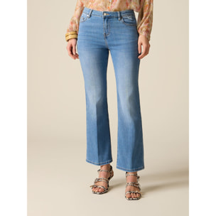 Oltre - Jeans acampanados - Light - blue