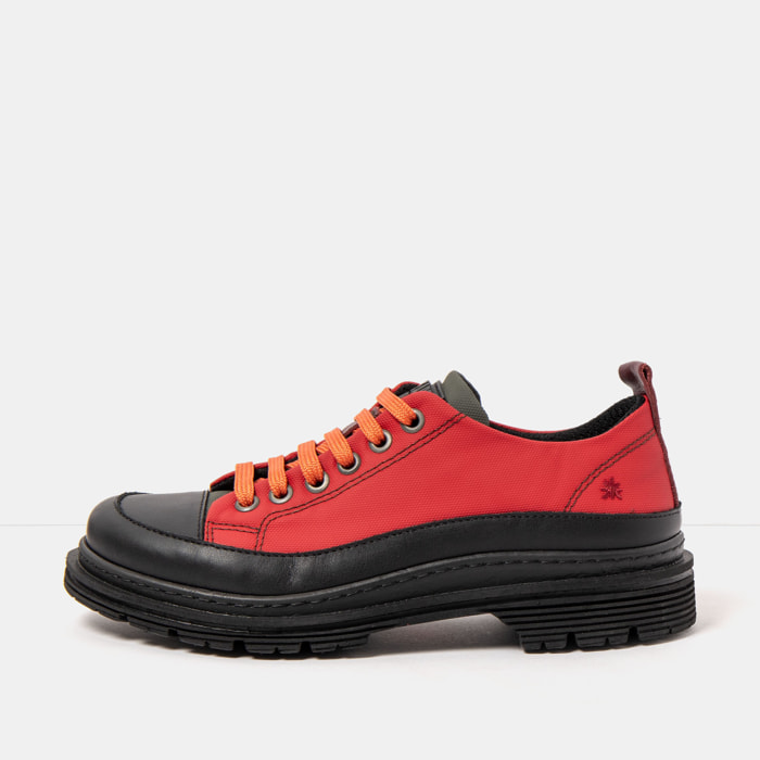 Zapatos 1894A RUBBER NYLON BURDEOS-KAKI/ BIRMINGHAM color Burdeos-kaki