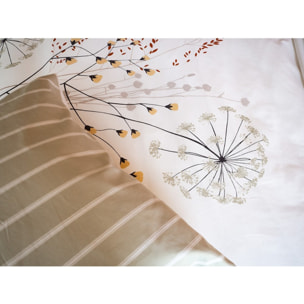 Parure De Couette 3pcs Better Coton Bci Soliflore