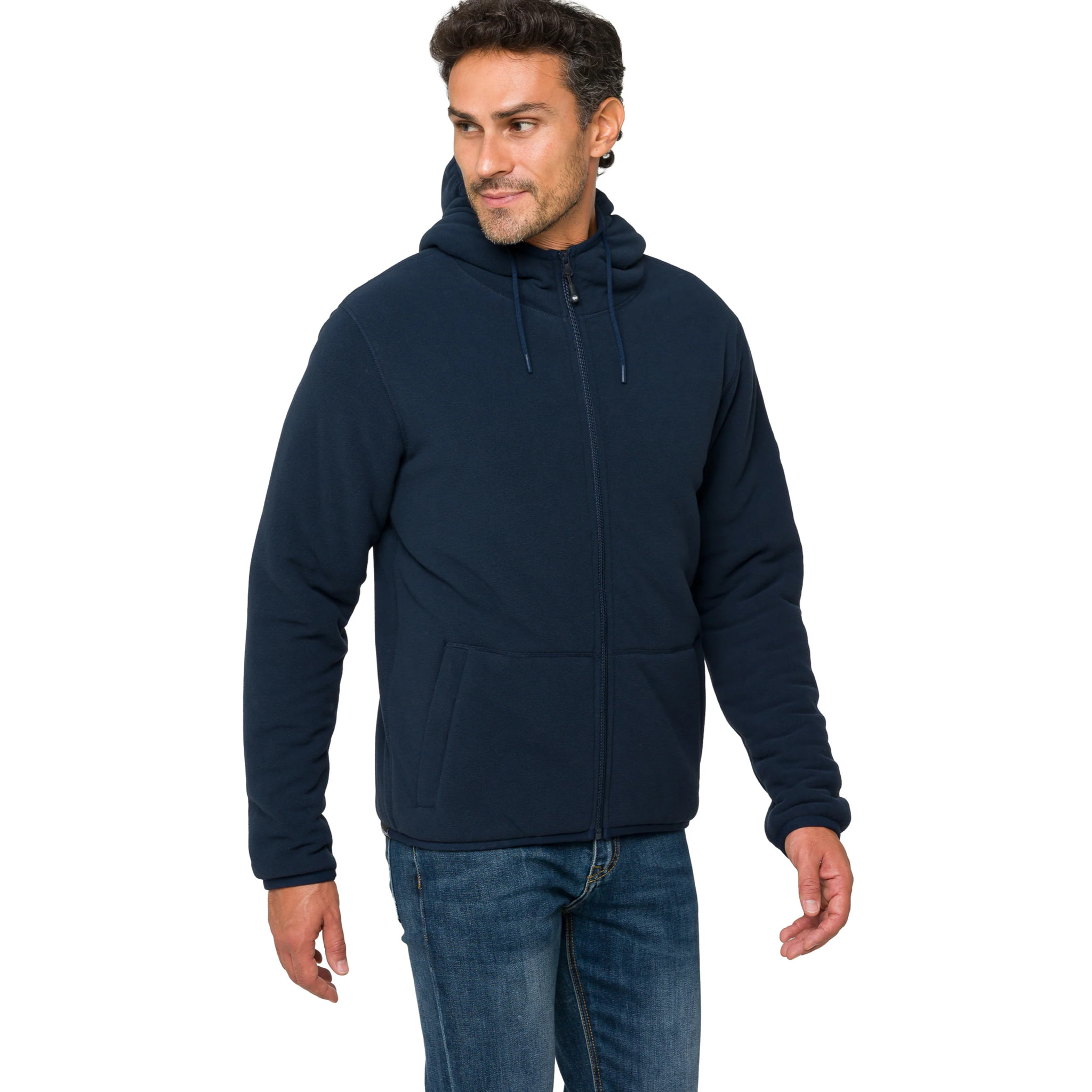 Chaqueta BLIZZARD acolchada de sudadera Azul marino