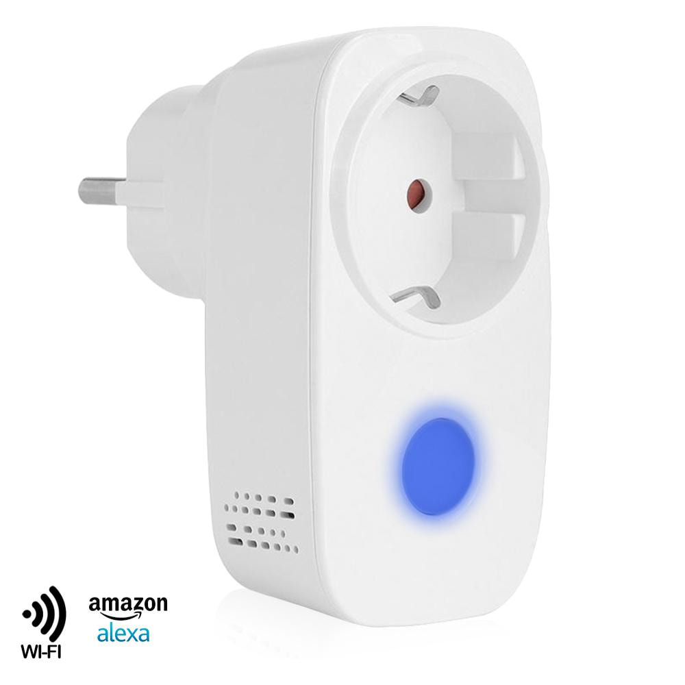 Enchufe Broadlink SP3 con control remoto mediante WiFi compatible con Alexa