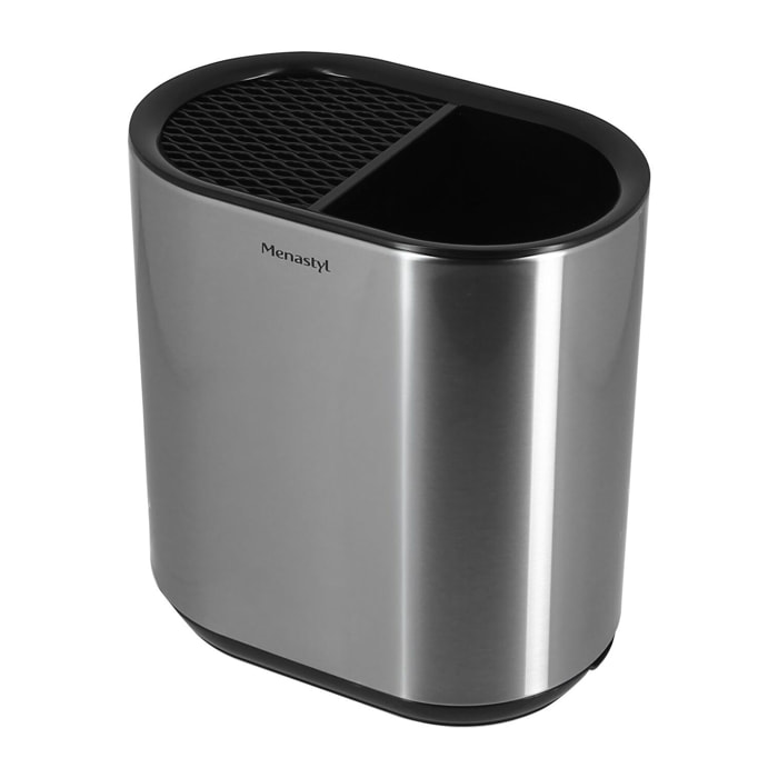 Porte ustensile en acier inoxydable