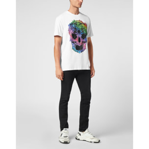 PHILIPP PLEIN T-Shirt Round Neck SKULL