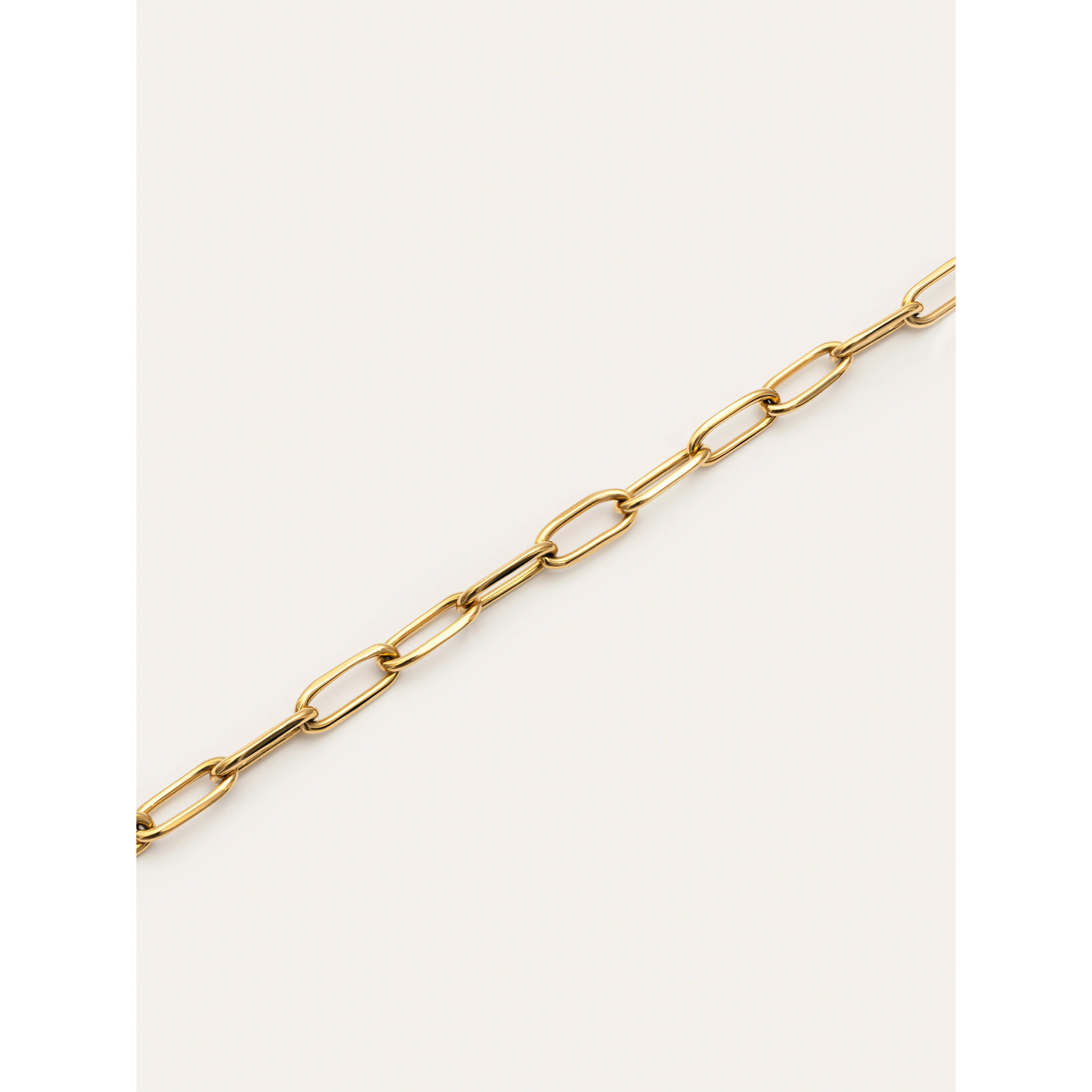 Pulsera Link Acero Baño Oro