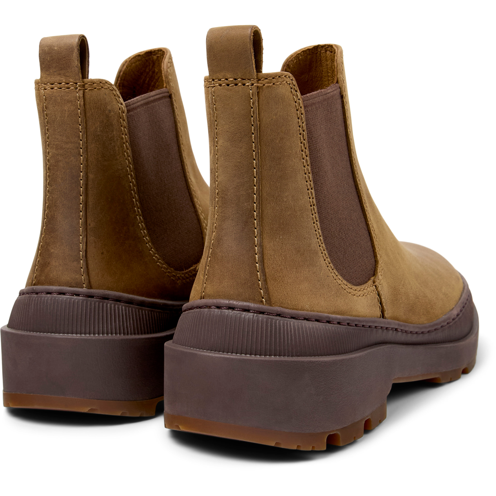 Botines - CAMPER Brutus Trek - Marron - Cuero Nubuck