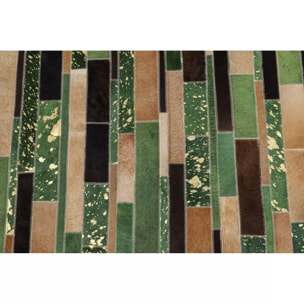 Tapis Brick vert Kare Design