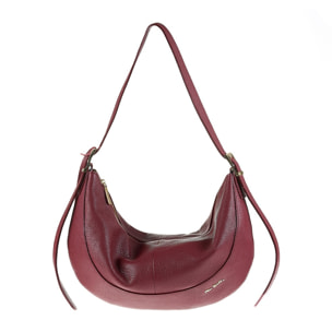 Borsa a spalla da donna Made in Italy - Modello Aveline - 100% pelle - 45.0 x 24.0 x 8.0 cm