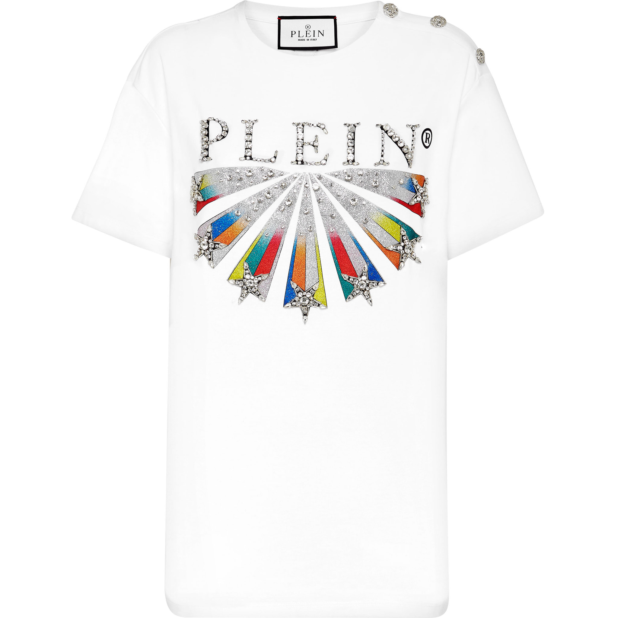 PHILIPP PLEIN Camiseta de cuello redondo