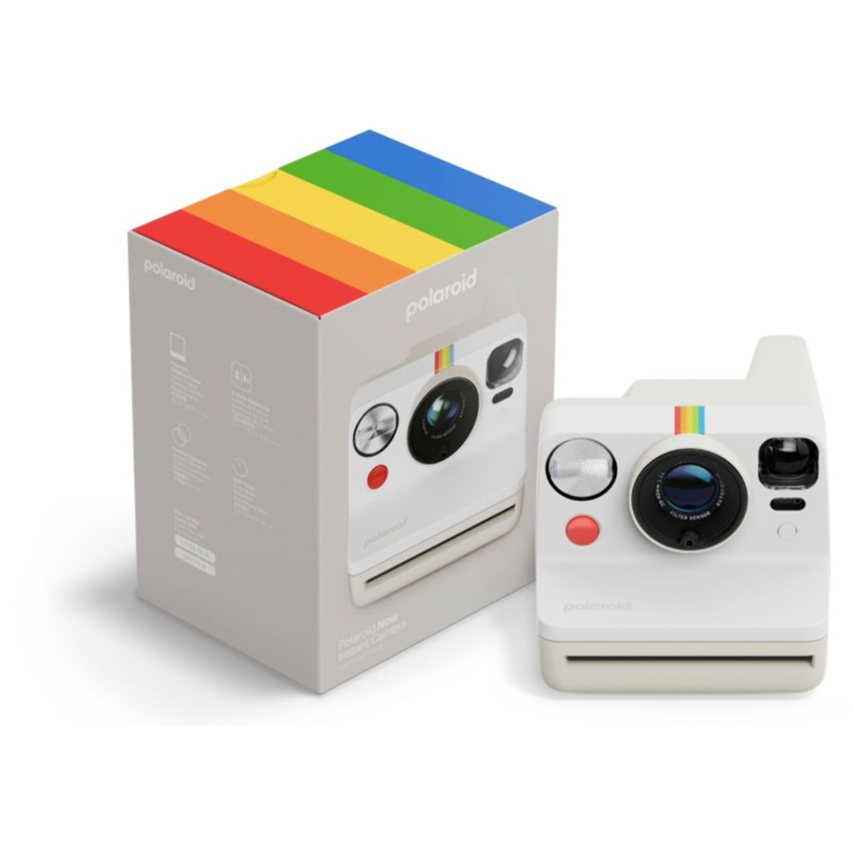 Appareil photo Instantané POLAROID Now Generation 3 Pebble white