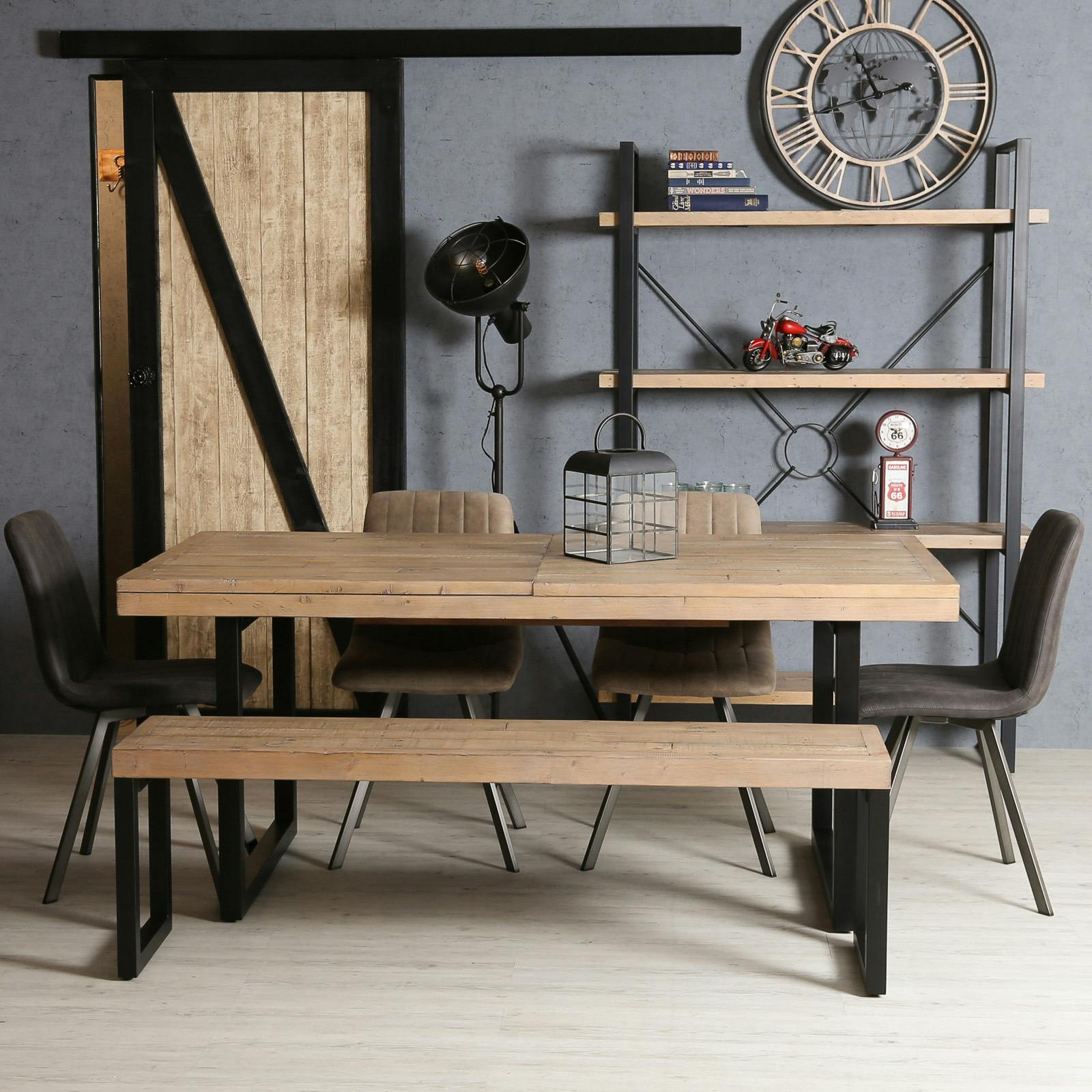 Banc bois recyclé 155 cm AUCKLAND